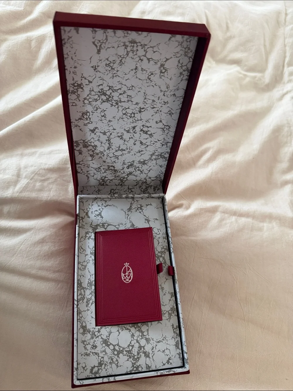 Jacques Marie Mage Burgundy Sunglasses Box